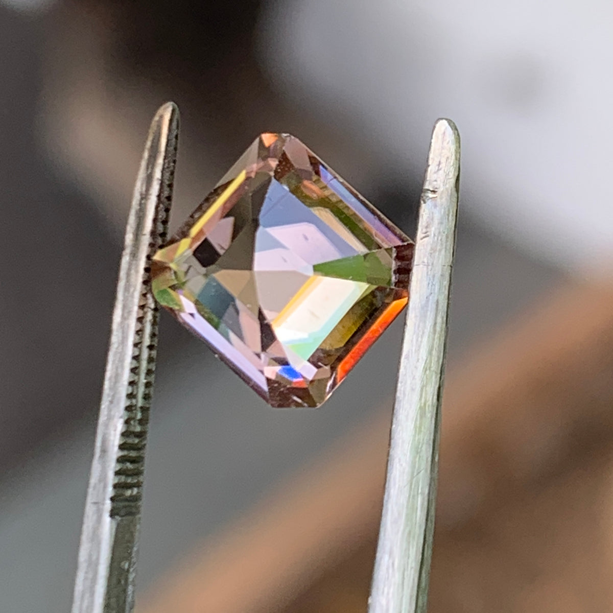 2.93ct Australian zircon - Asscher cut