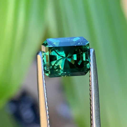 2.58ct Emerald cut australian sapphire - unheated