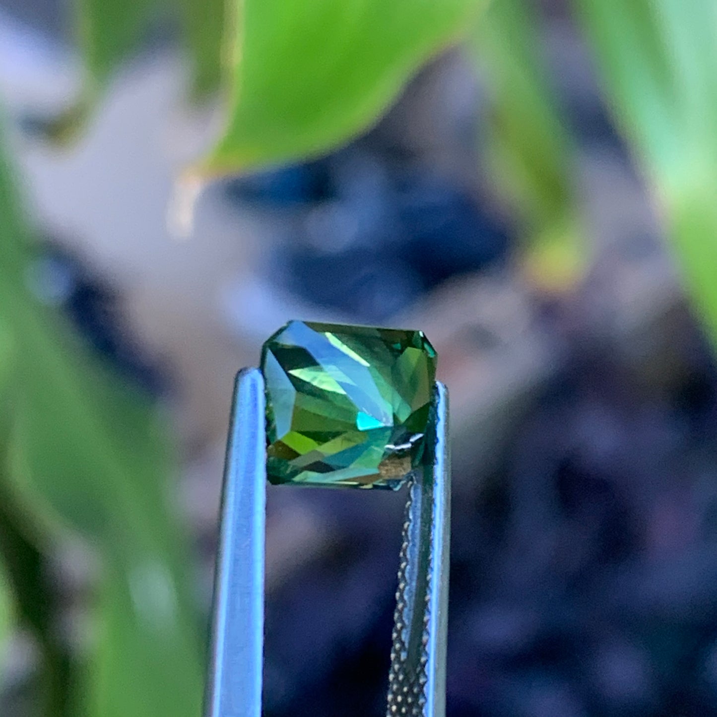 2.58ct Emerald cut australian sapphire - unheated