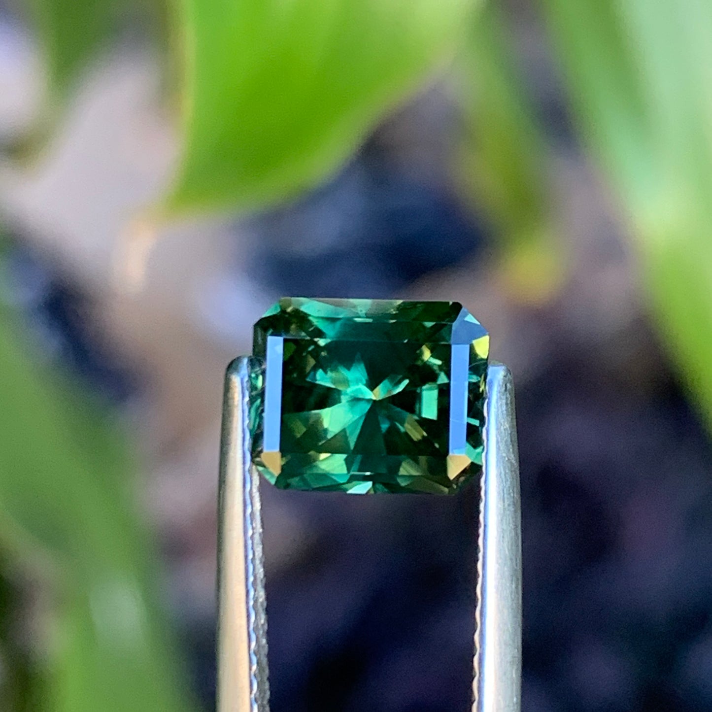 2.58ct Emerald cut australian sapphire - unheated