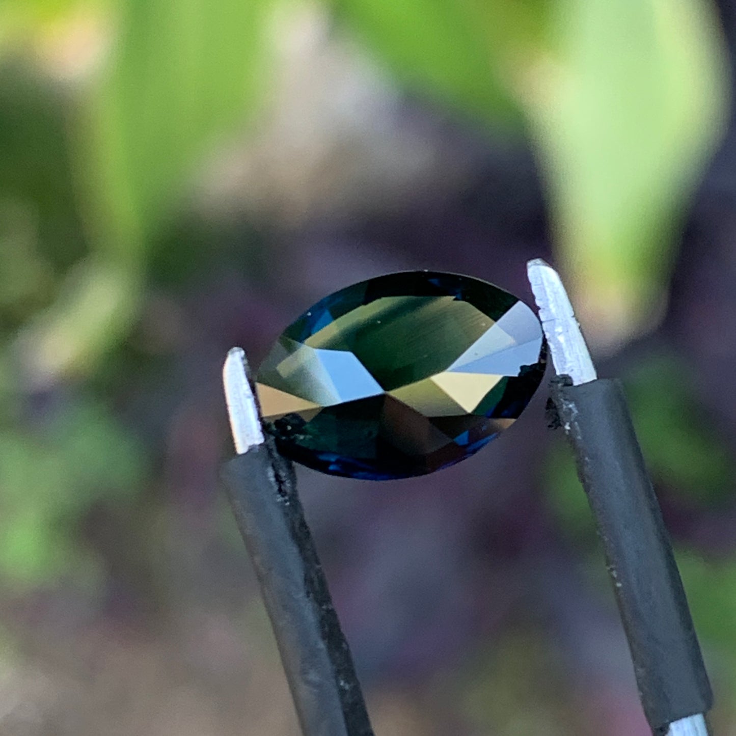 2.42ct Oval Dark Blue Australian Sapphire