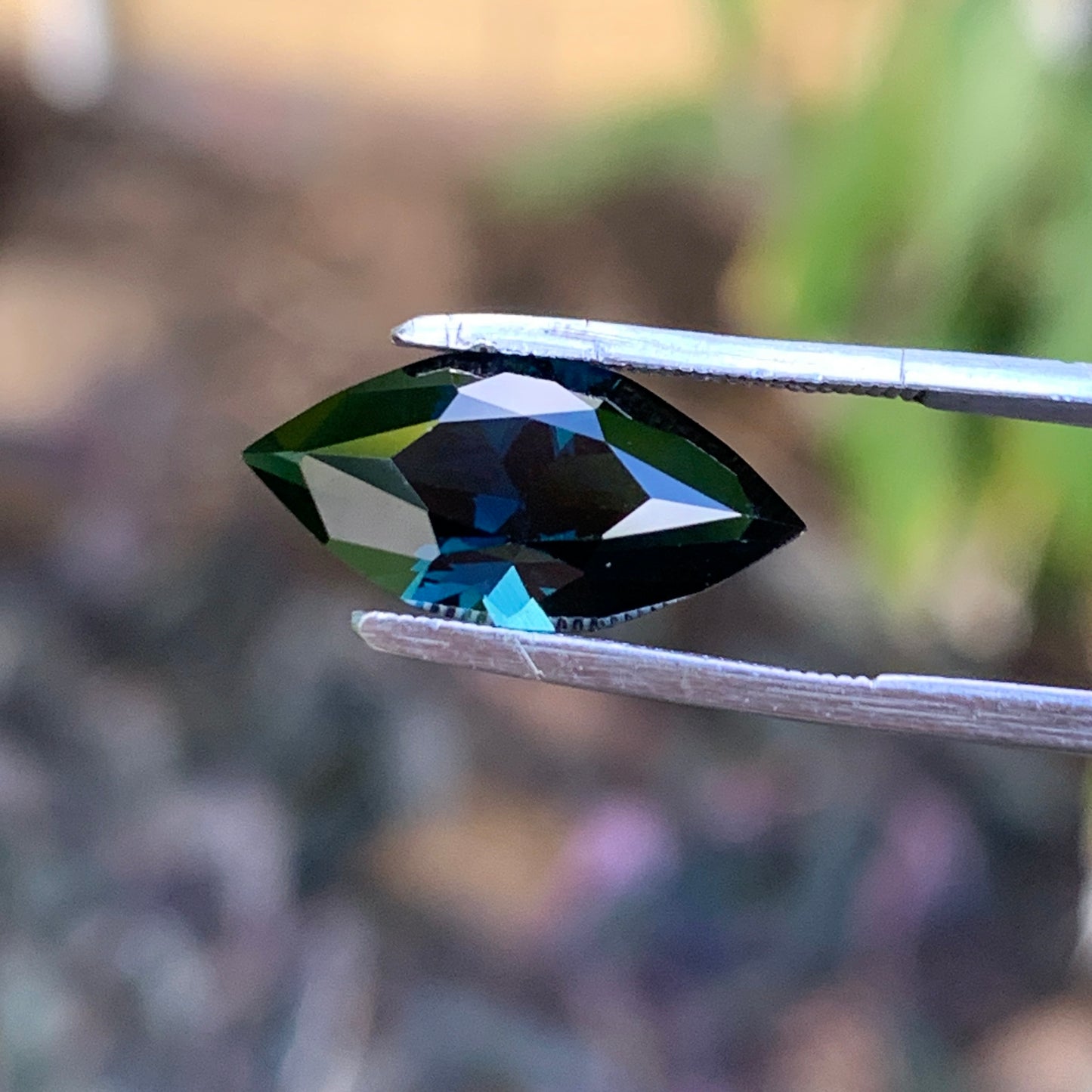 3.6ct Marquise Cut Blue Sapphire
