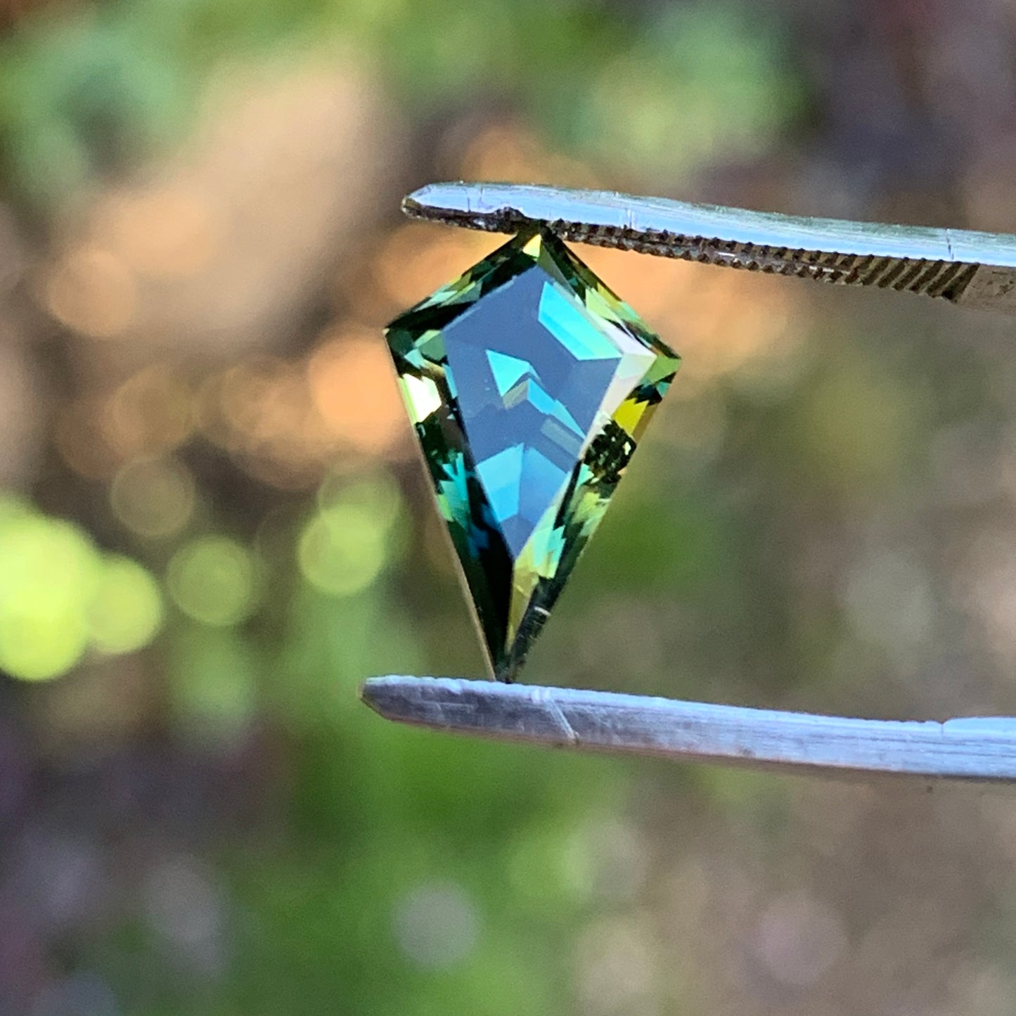2.2ct Kite Shape Parti Sapphire - Australian
