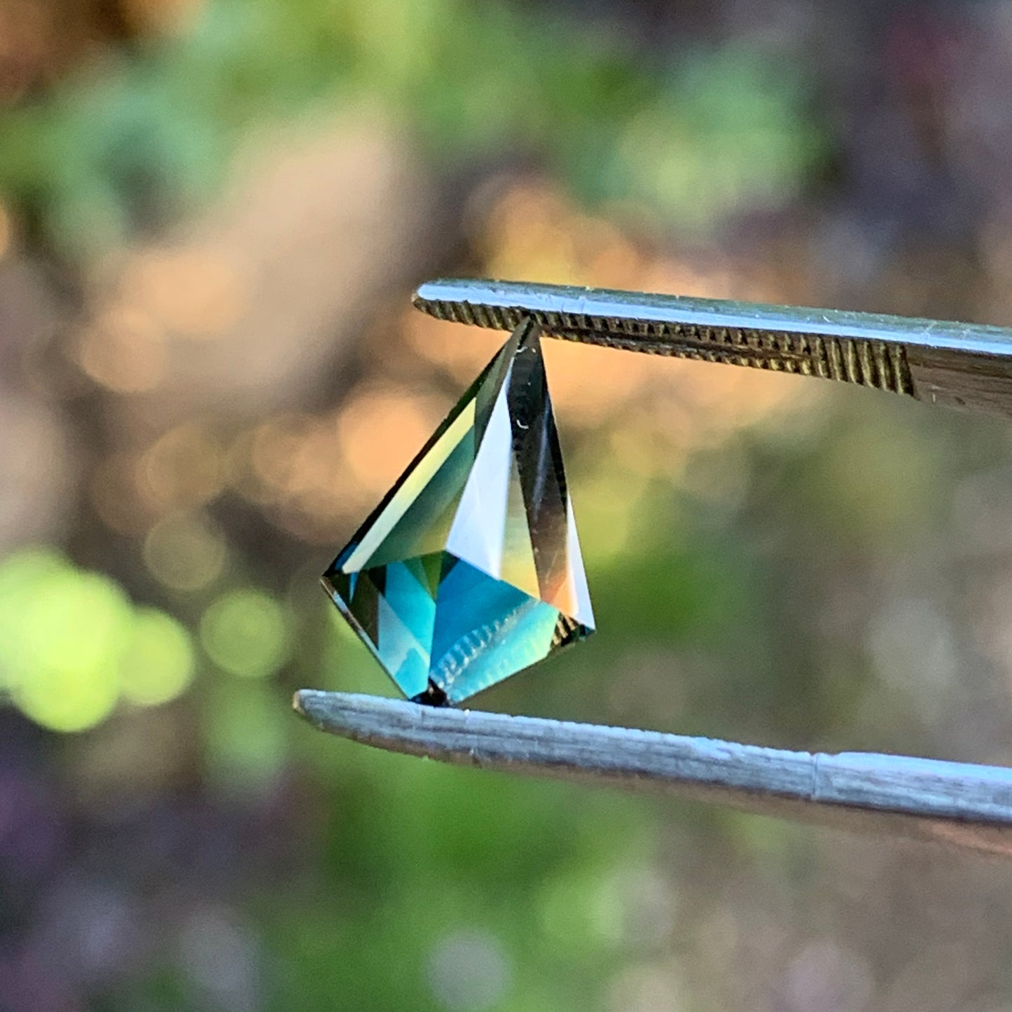 2.2ct Kite Shape Parti Sapphire - Australian