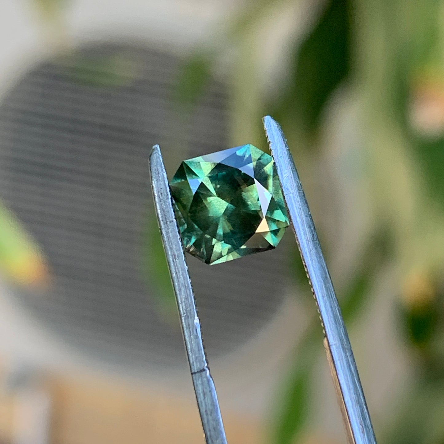 1.58ct square emerald cut Australian Sapphire