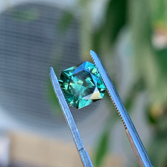 1.58ct square emerald cut Australian Sapphire