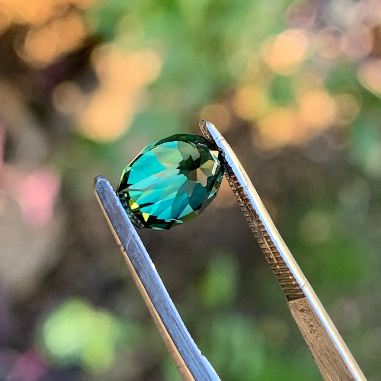 1.8ct Teal Oval Australian Sapphire