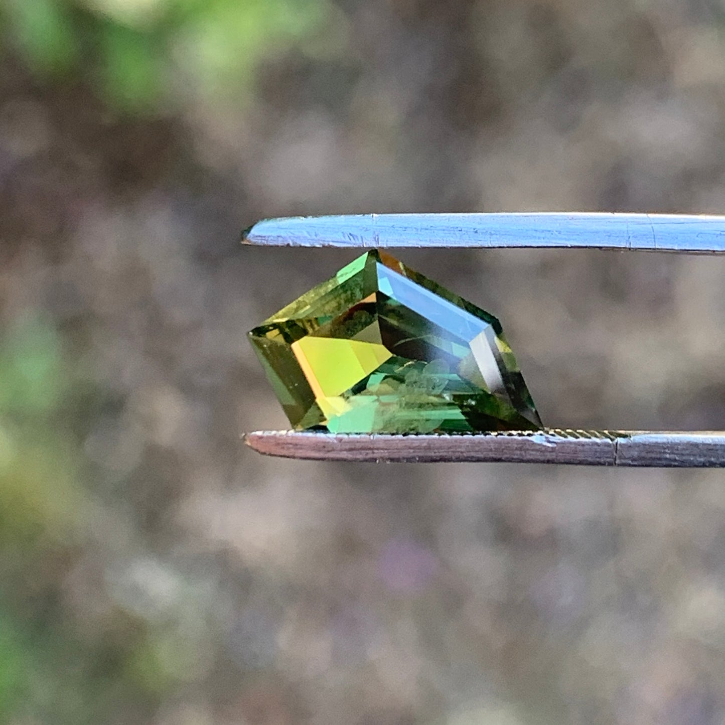2.12ct Freeform Green - Australian Sapphire