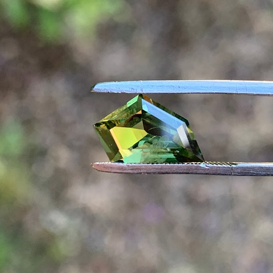 2.12ct Freeform Green - Australian Sapphire