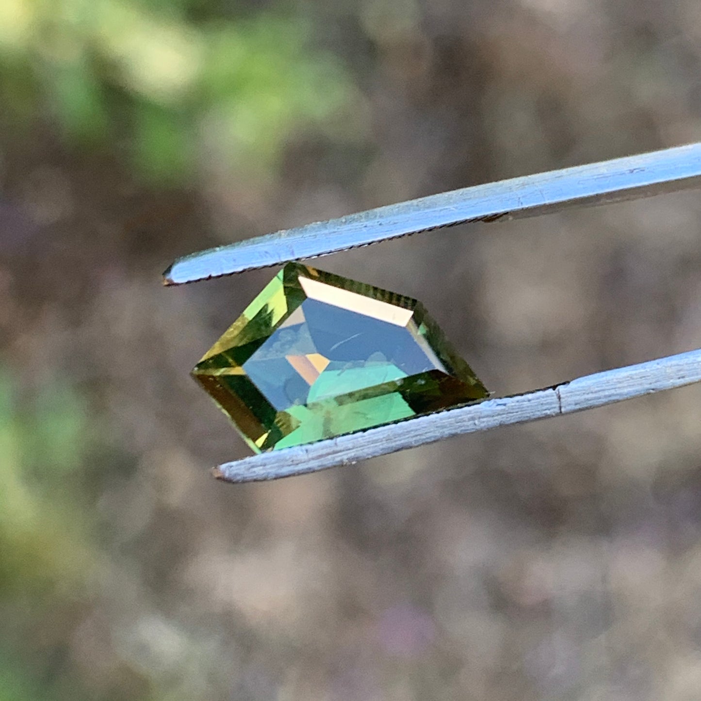 2.12ct Freeform Green - Australian Sapphire