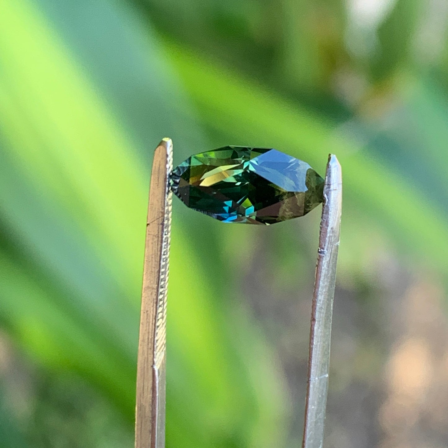 1.2ct Teal Oval Australian Sapphire