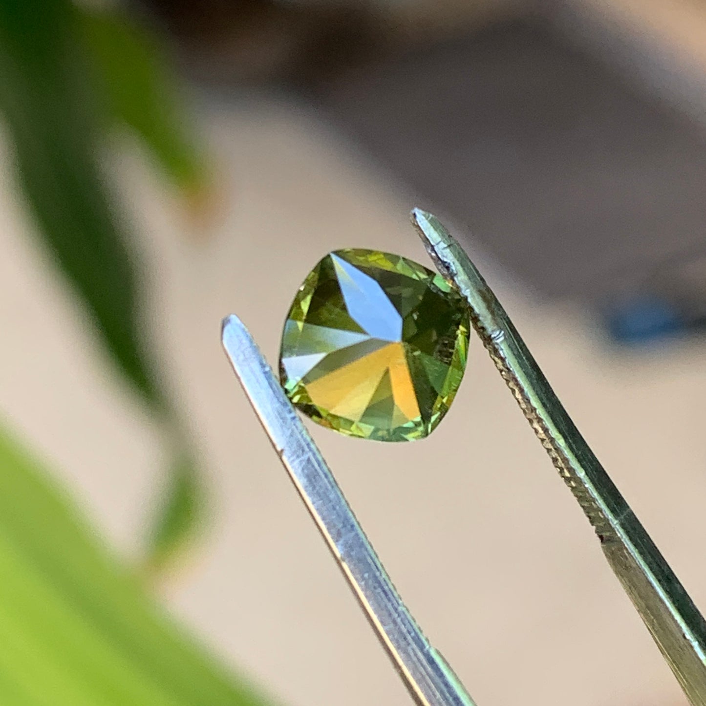 1.75ct yellow cushion Australian Sapphire - unheated