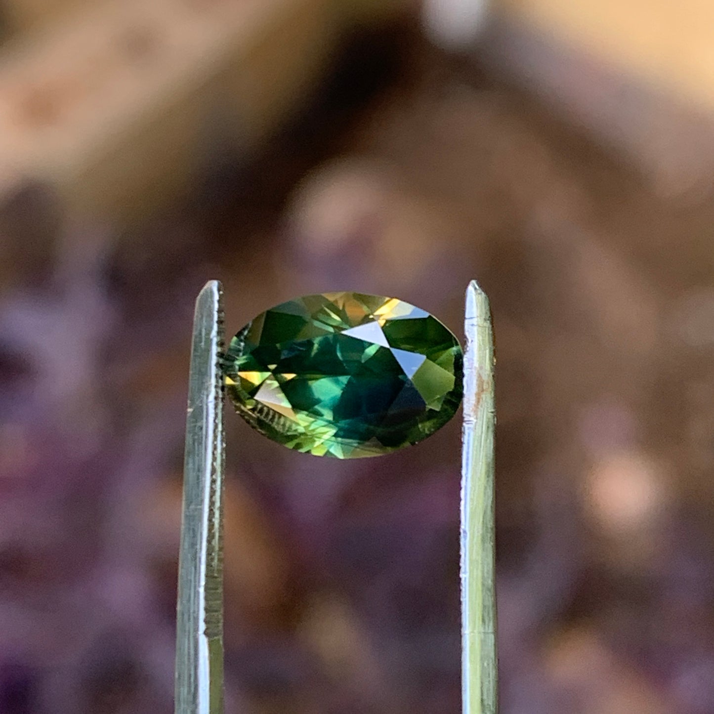 2.28ct Australian Parti Oval Sapphire - unheated