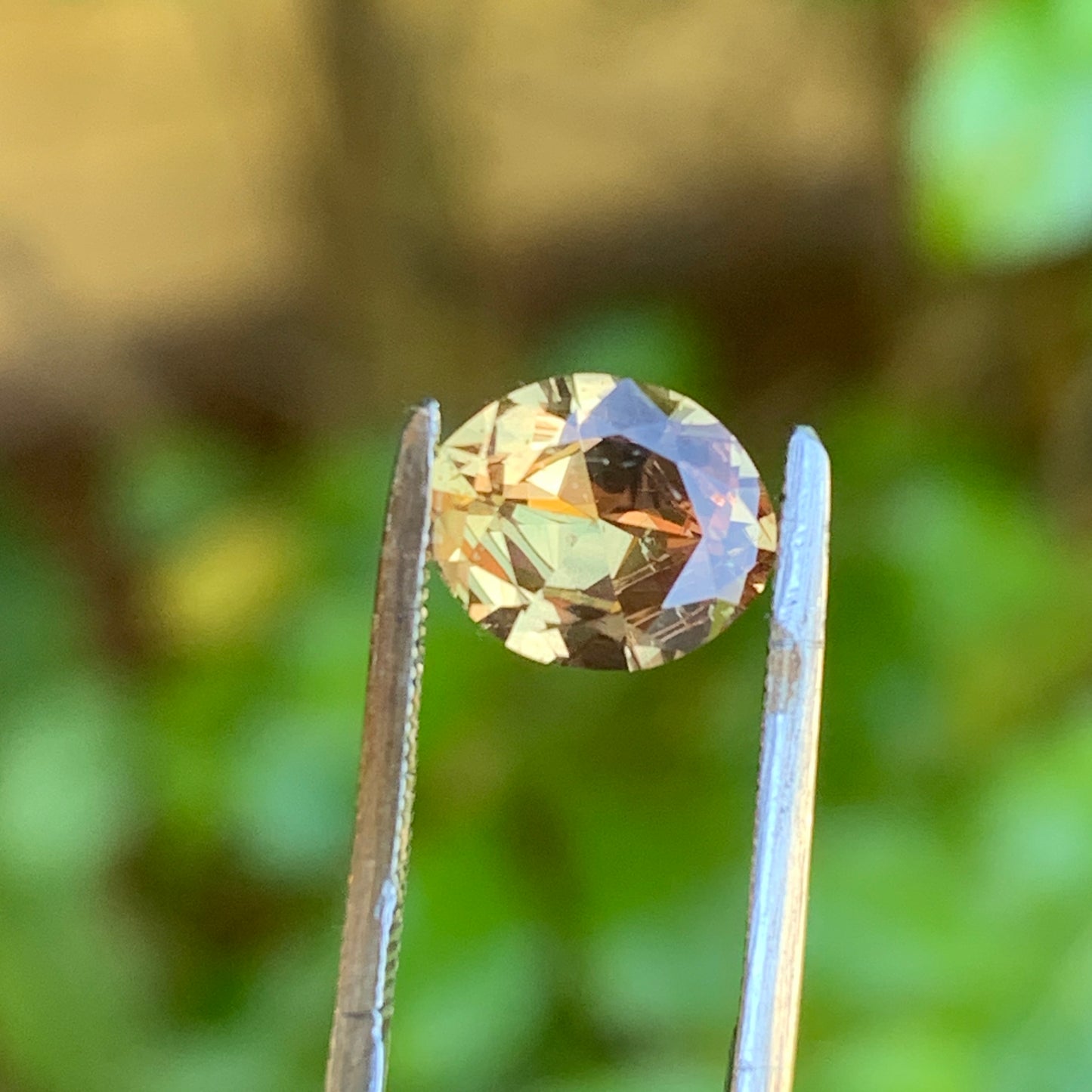 1.24ct Orange Oval Sapphire - Unheated