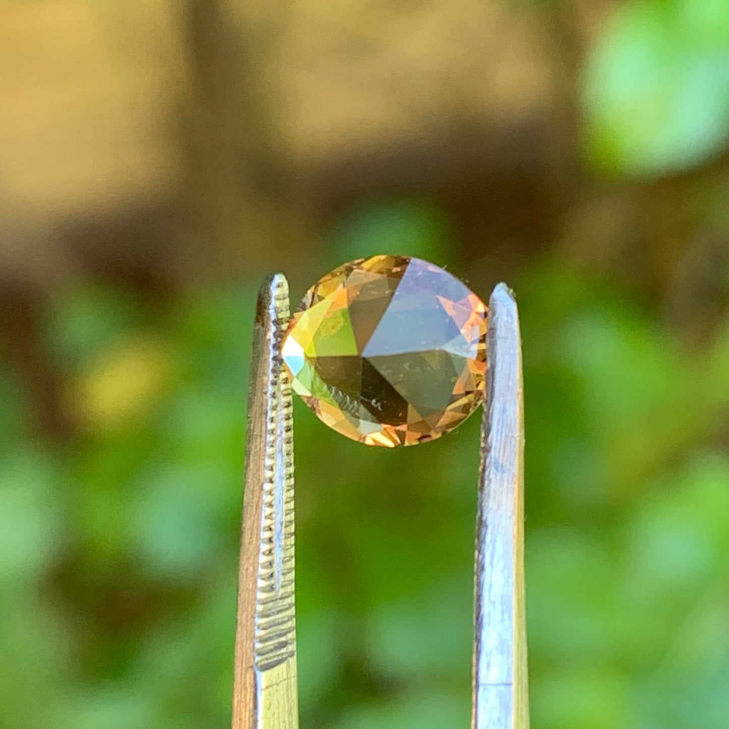 1.24ct Orange Oval Sapphire - Unheated