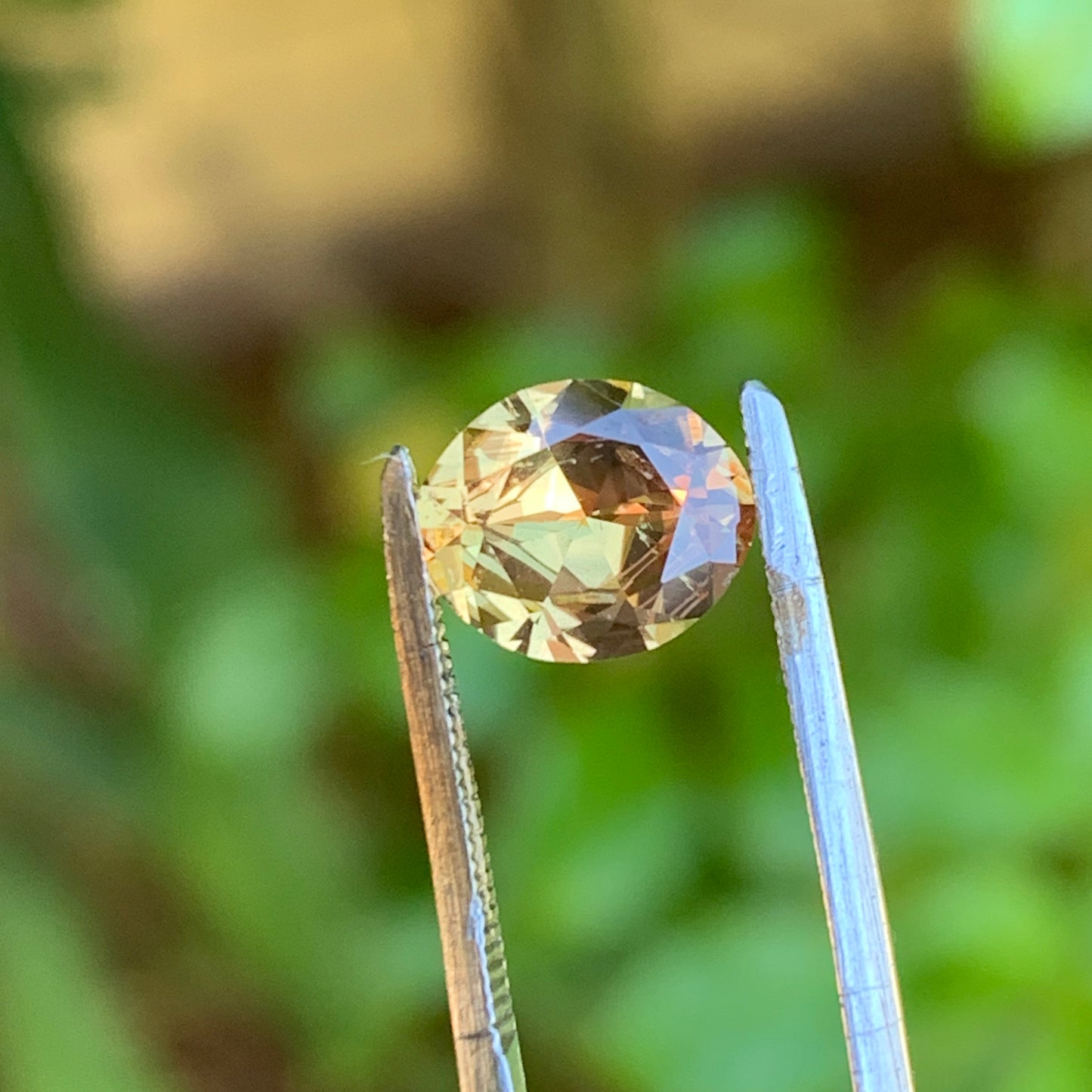 1.24ct Orange Oval Sapphire - Unheated