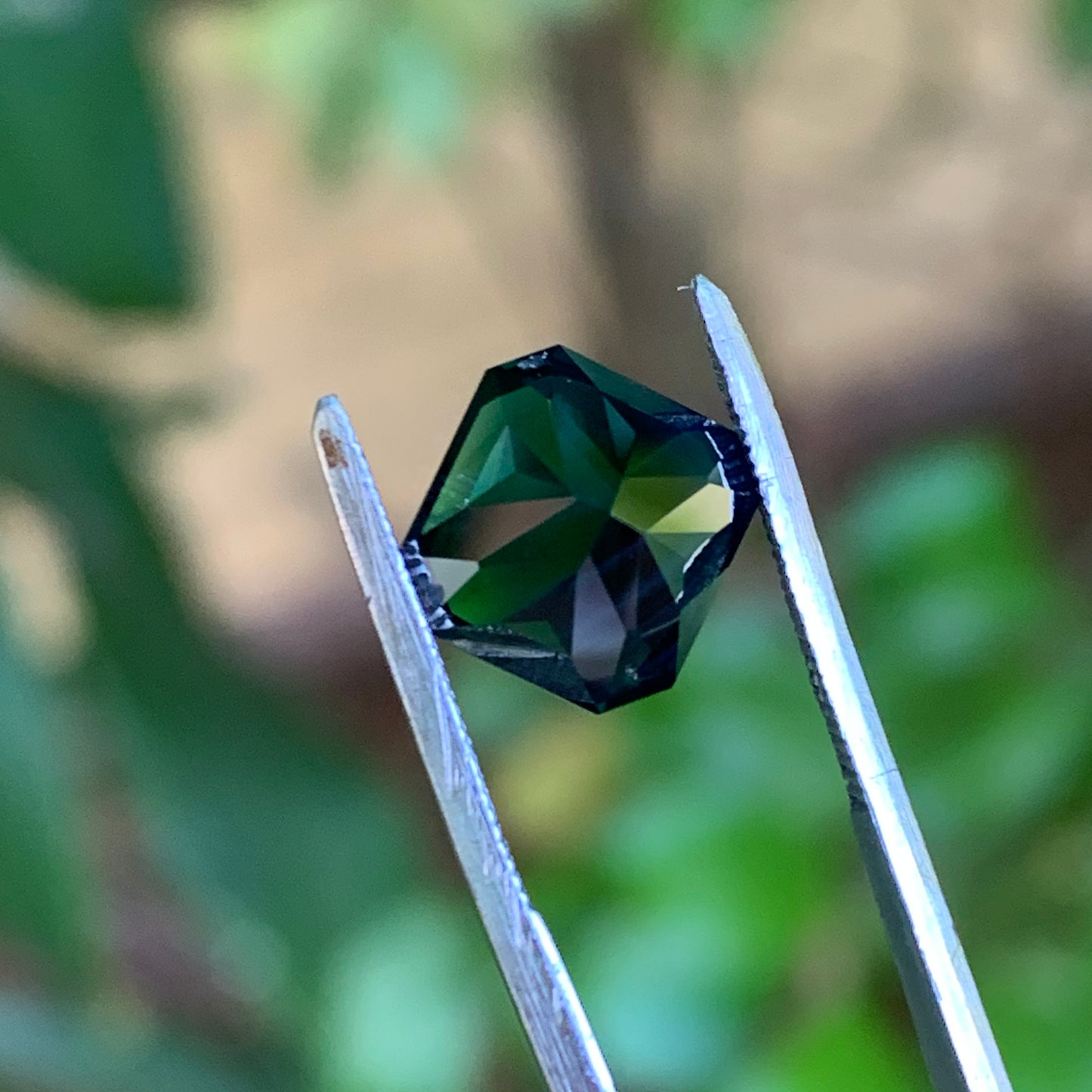 3.13ct mix cut Midnight Blue sapphire - Australian