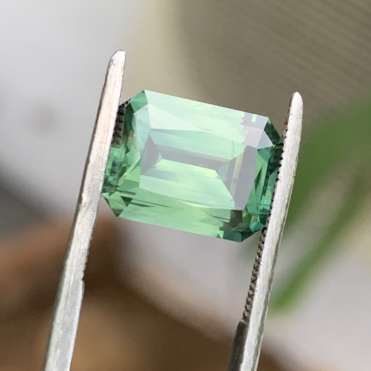 3.72ct Mint green australian sapphire