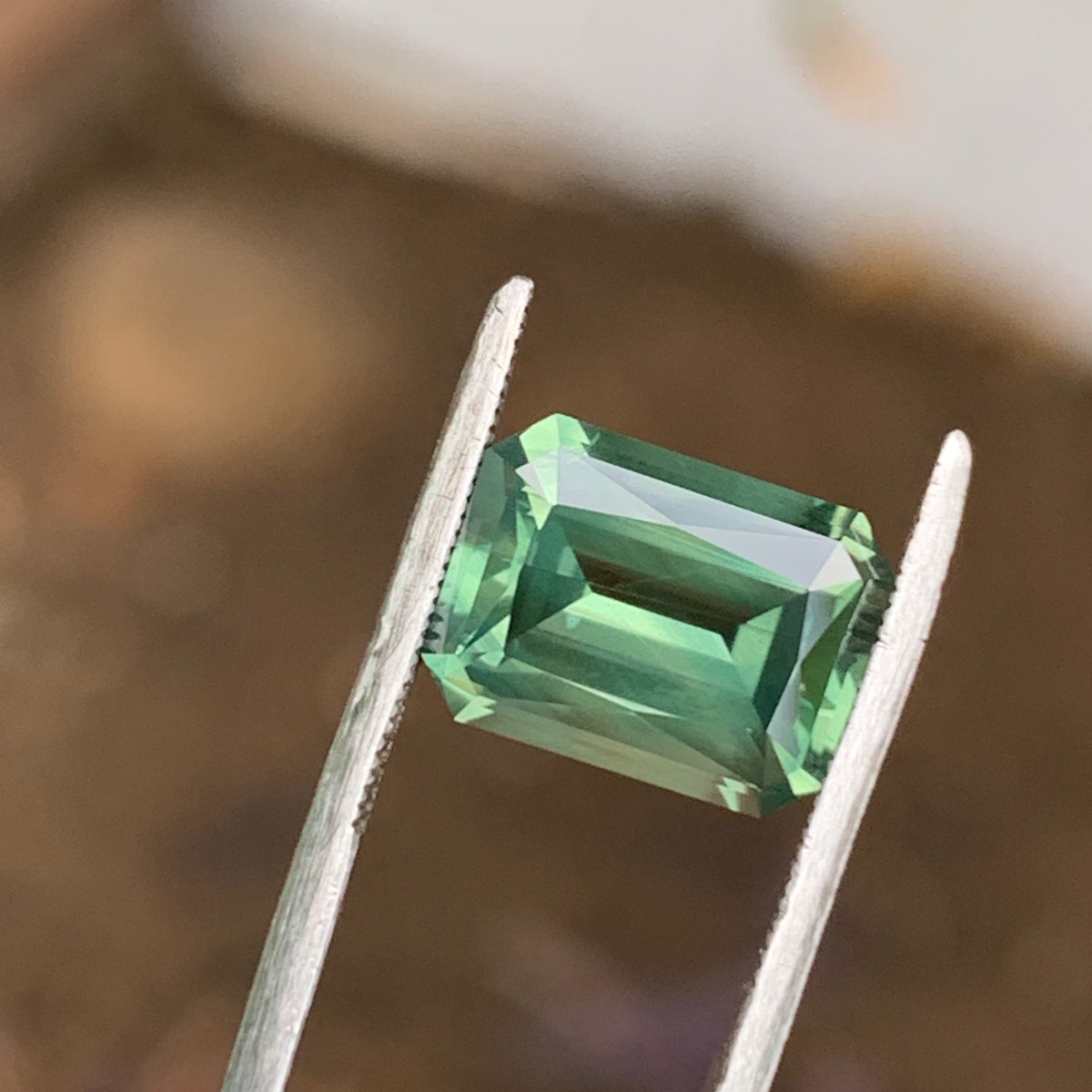 3.72ct Mint green australian sapphire