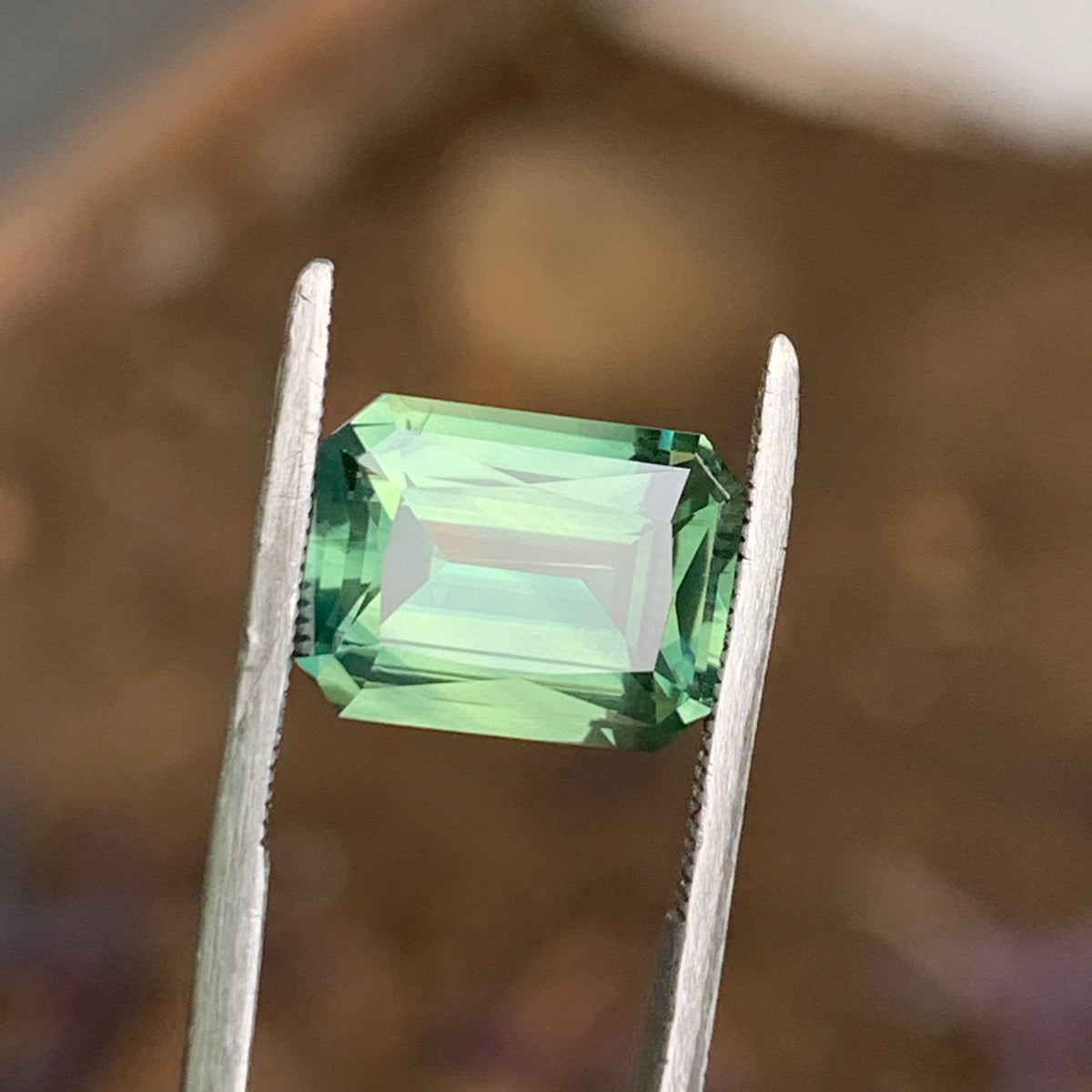 3.72ct Mint green australian sapphire