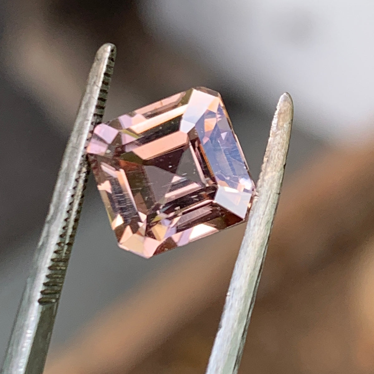 2.93ct Australian zircon - Asscher cut