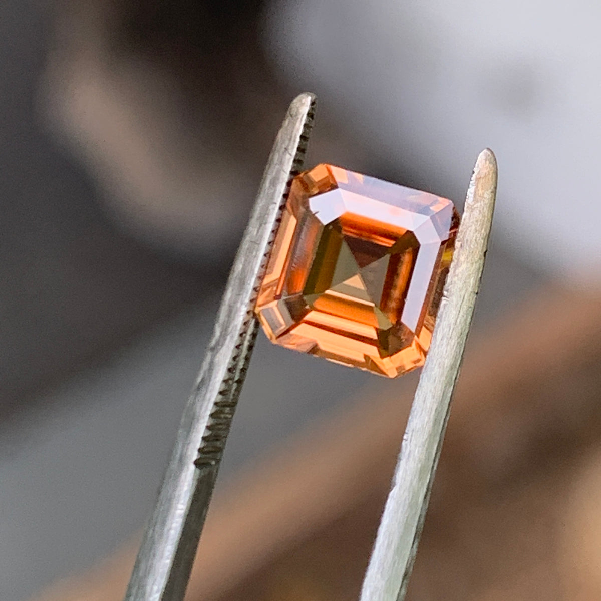 1.66ct Australian zircon Asschur cut