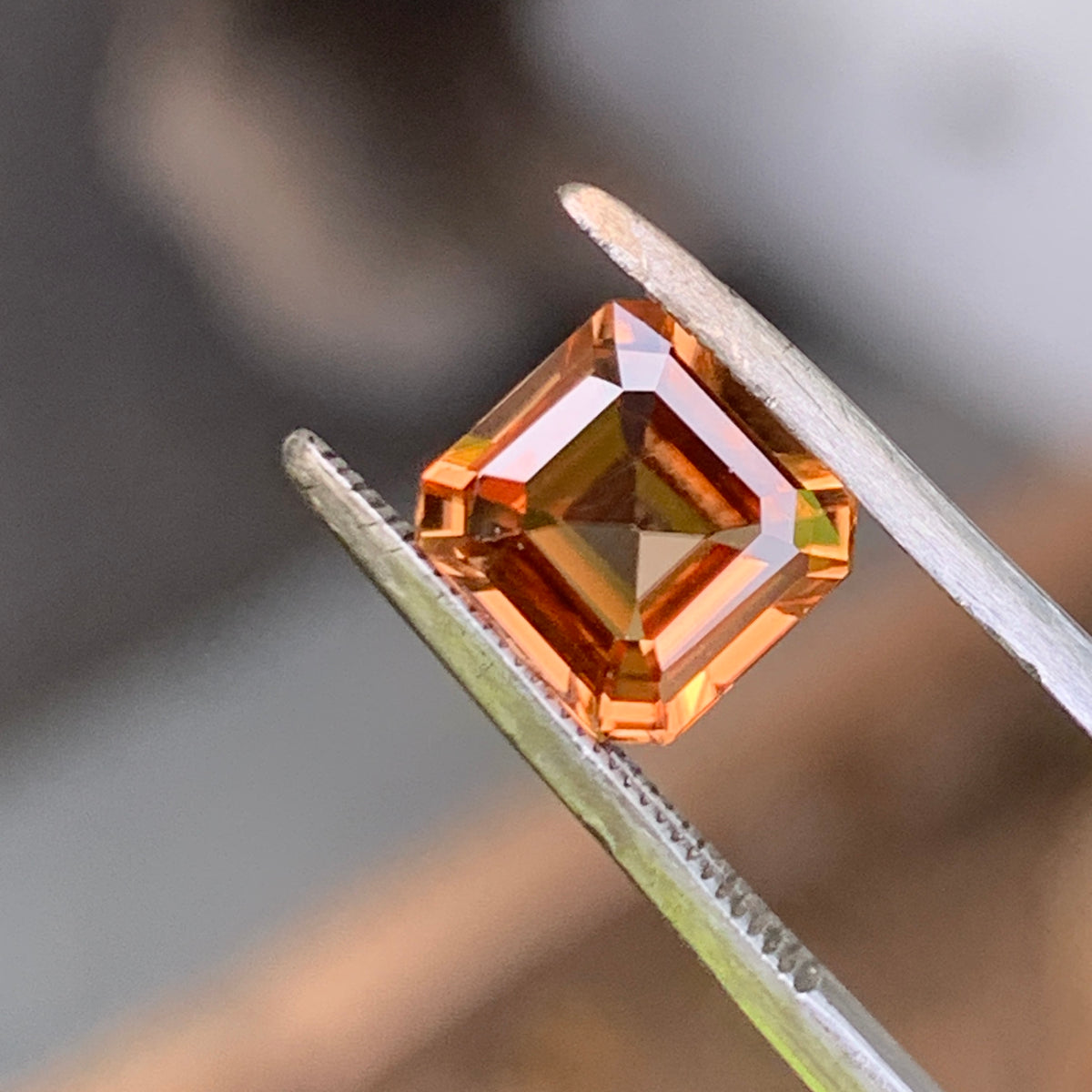 1.66ct Australian zircon Asschur cut