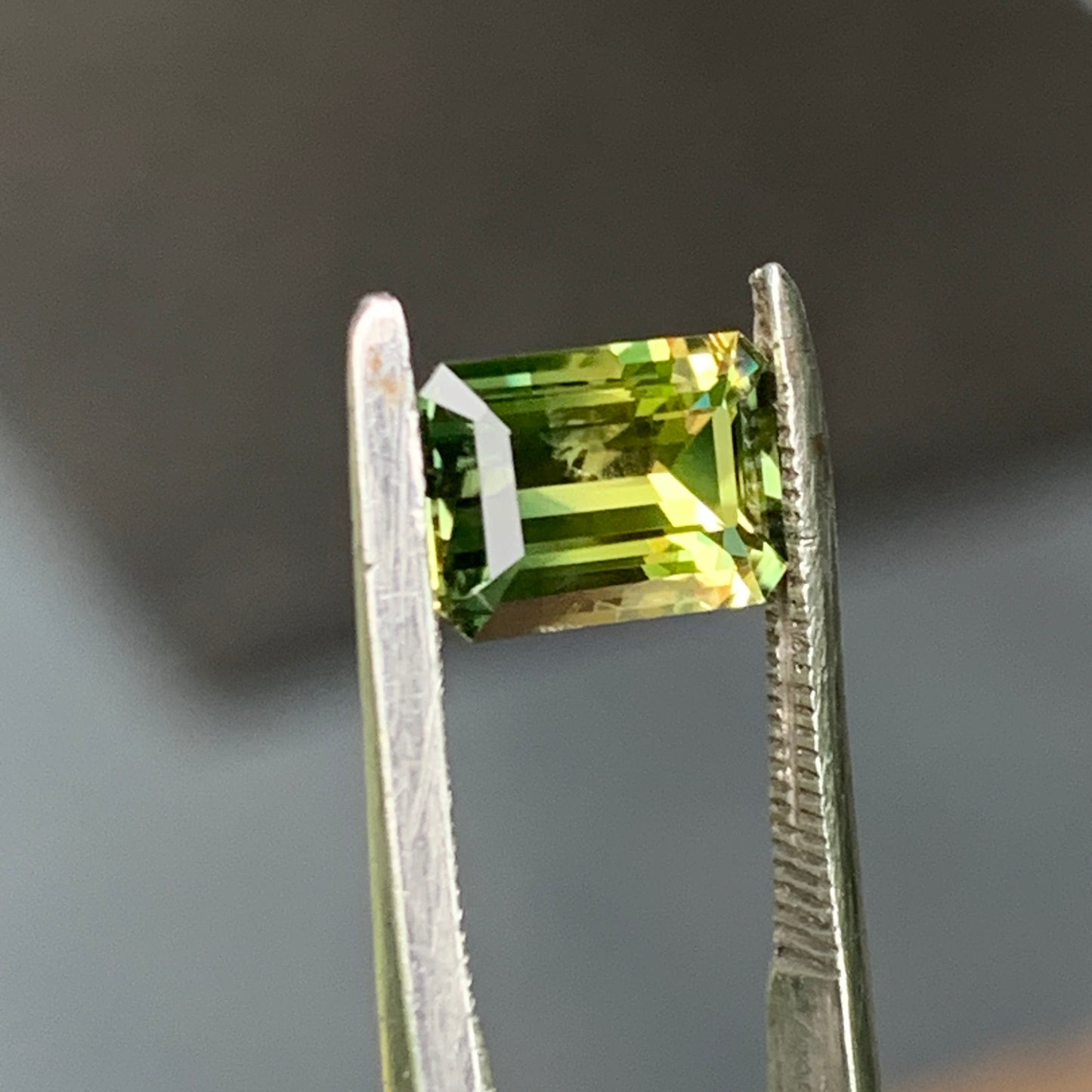 1.38ct split bi colour Australian sapphire - unheated
