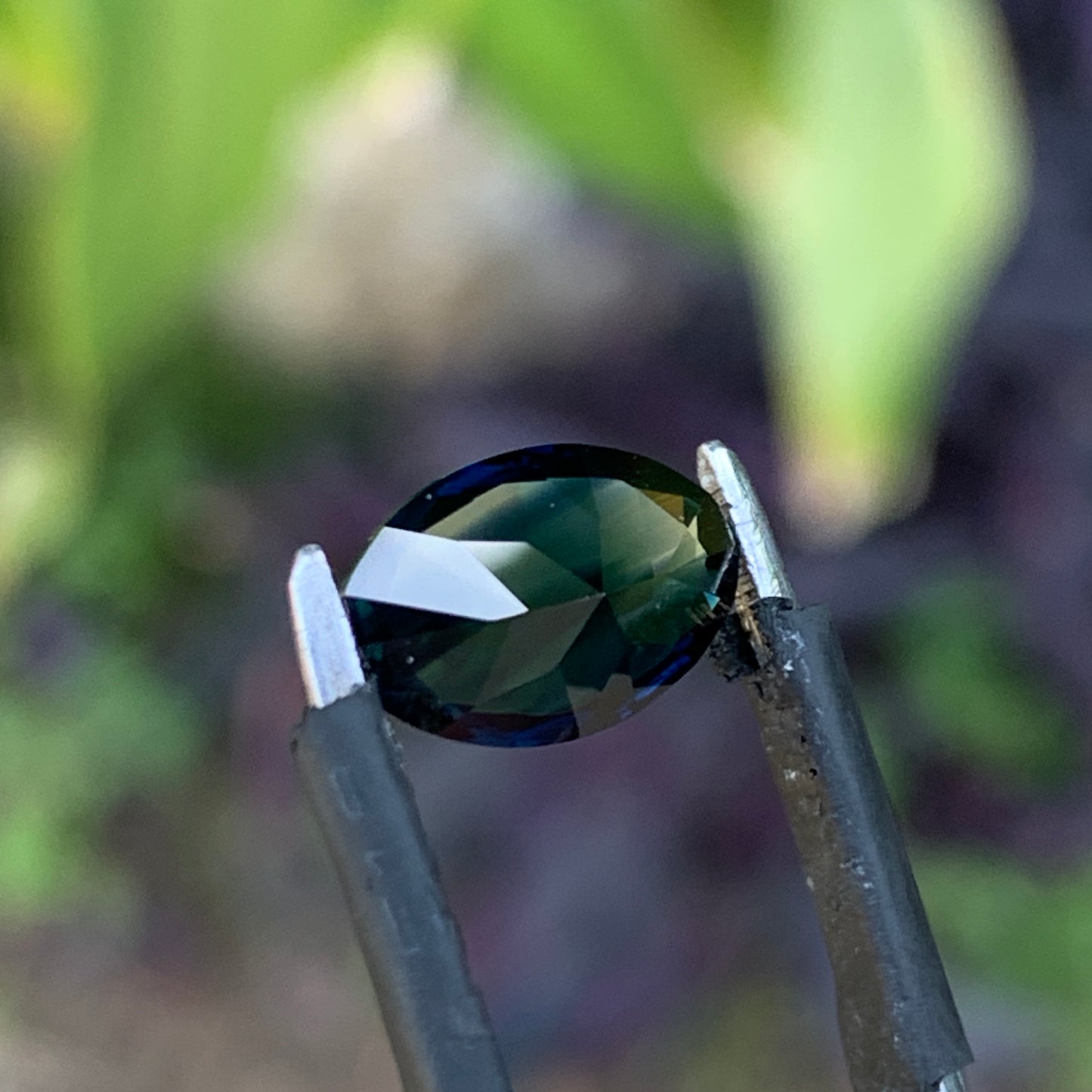 2.42ct Oval Dark Blue Australian Sapphire
