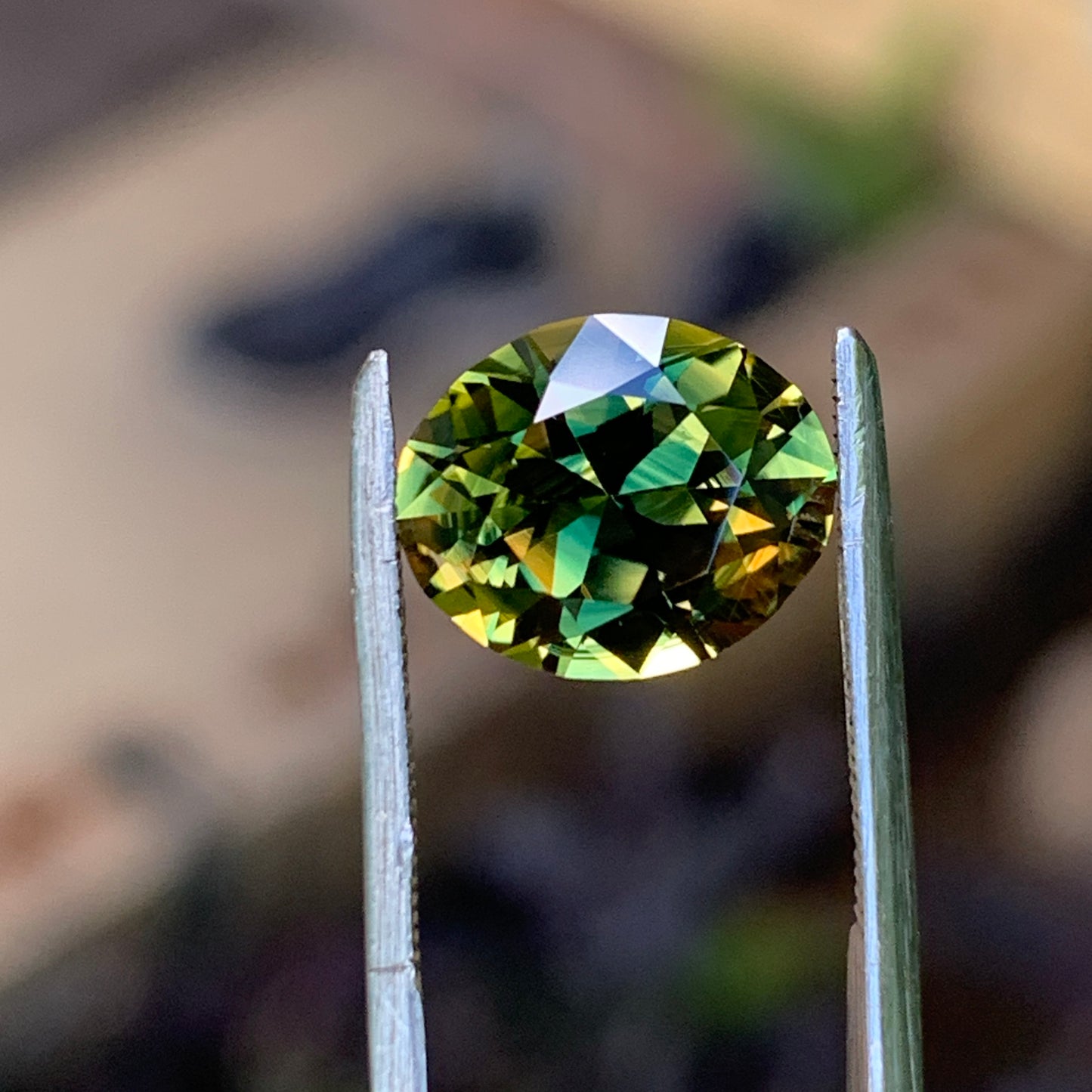3.54ct Oval Parti Sapphire - Australian