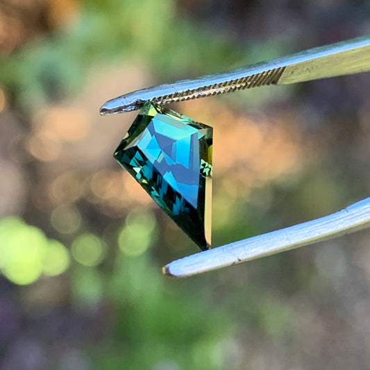 2.2ct Kite Shape Parti Sapphire - Australian