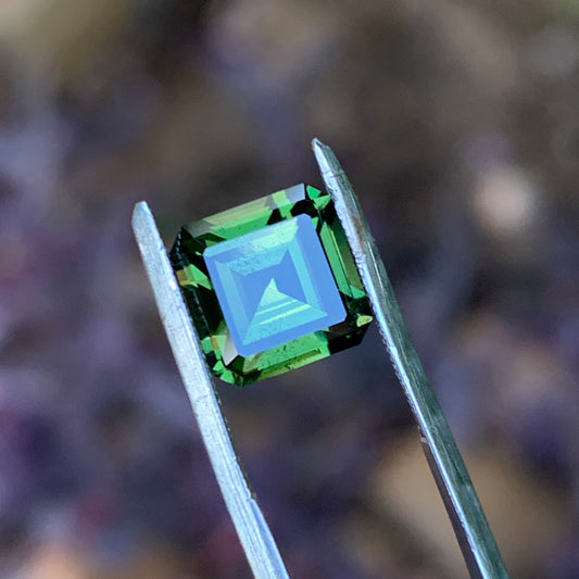2.6ct Sqaure Emerald cut Australian Sapphire - Unheated