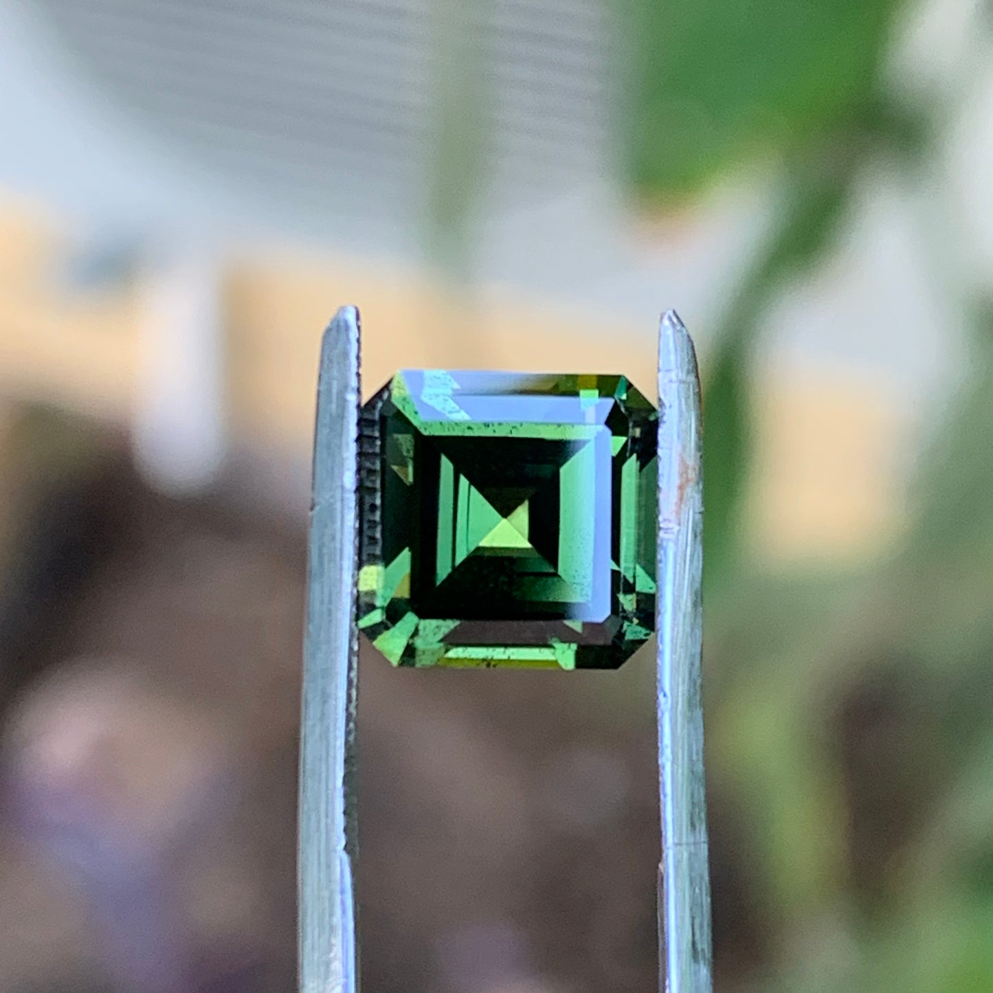 2.6ct Sqaure Emerald cut Australian Sapphire - Unheated