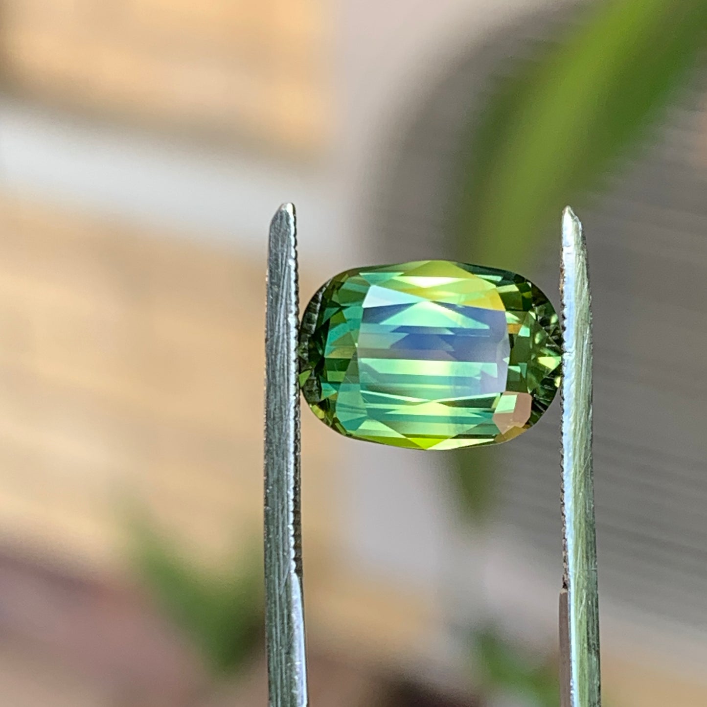 3.2ct wattle Parti Australian Sapphire - unheated