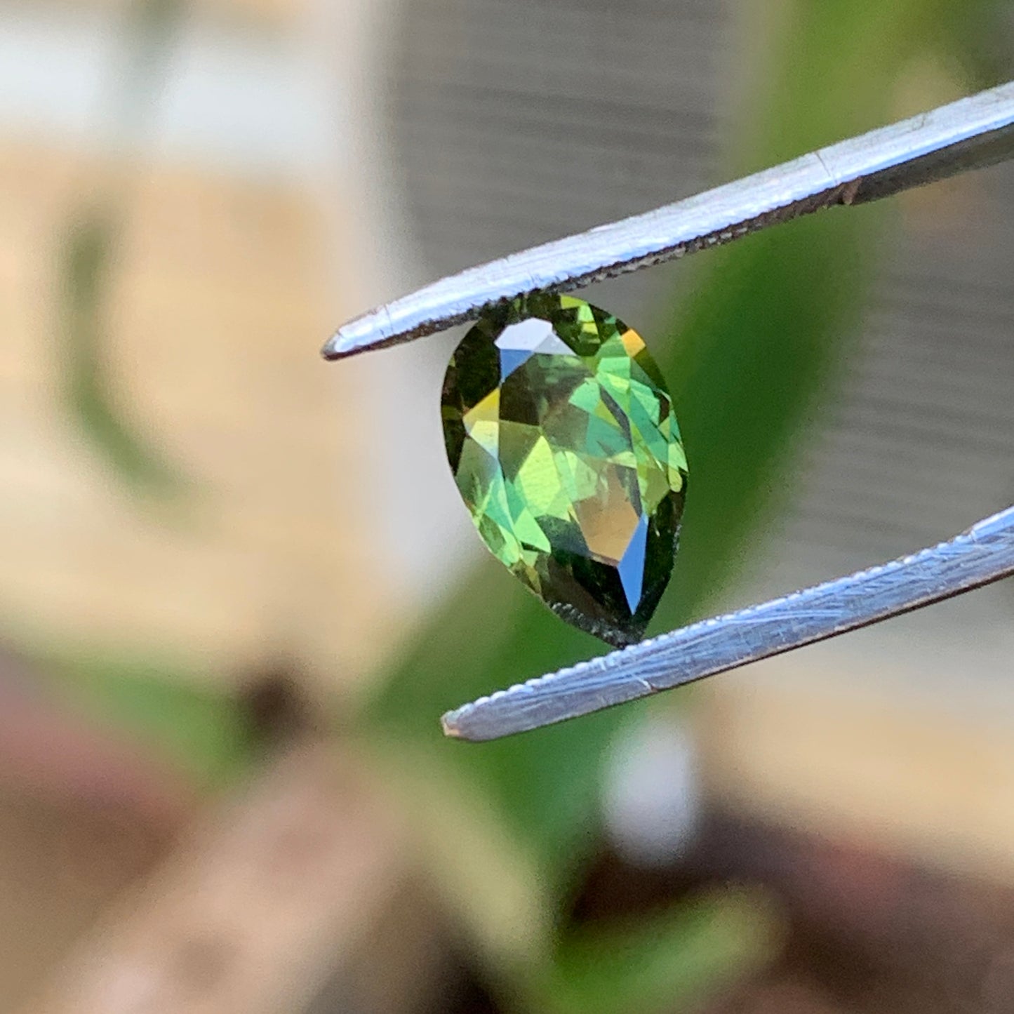 1.45ct Pear shaped parti sapphire - Australian unheated