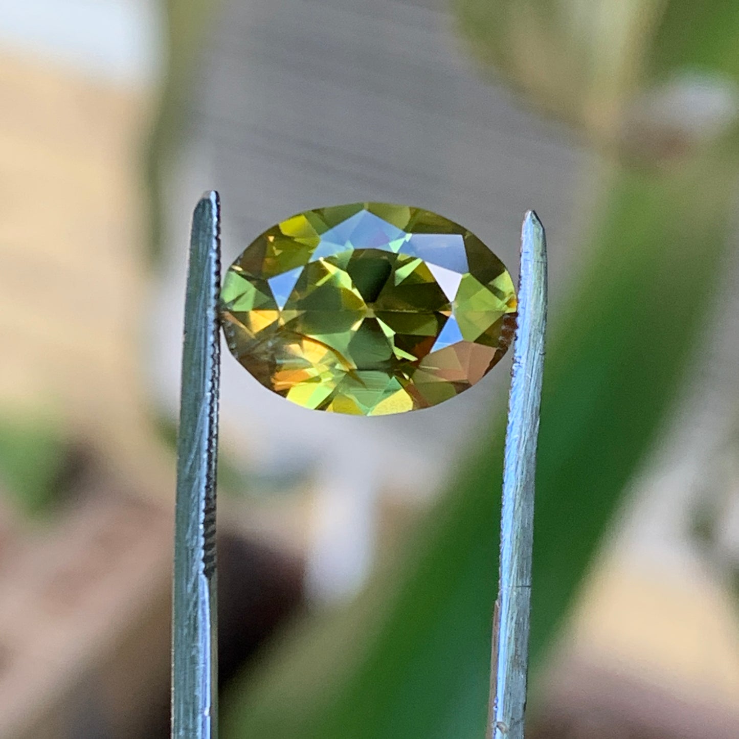 3.21ct Yellow/orange Australian Sapphire - unheated