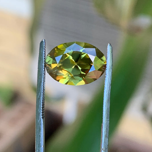 3.21ct Yellow/orange Australian Sapphire - unheated
