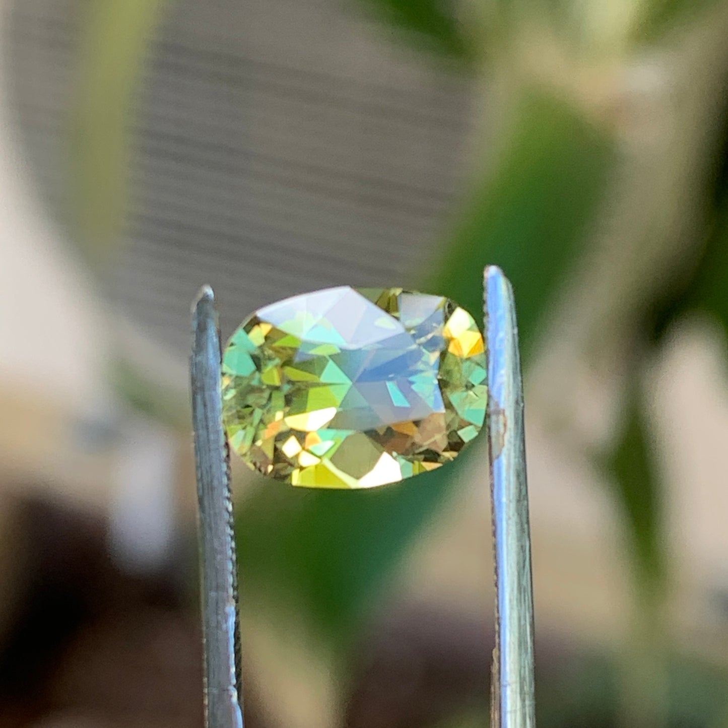 2.62ct cushion cut Parti sapphire - australian unheated