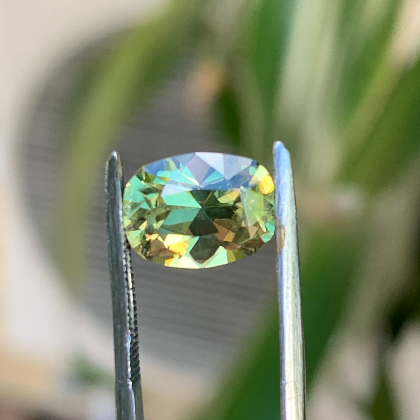 2.62ct cushion cut Parti sapphire - australian unheated