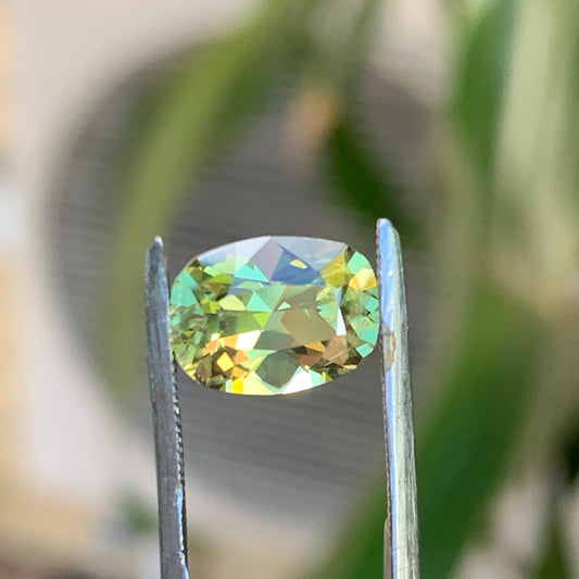 2.62ct cushion cut Parti sapphire - australian unheated