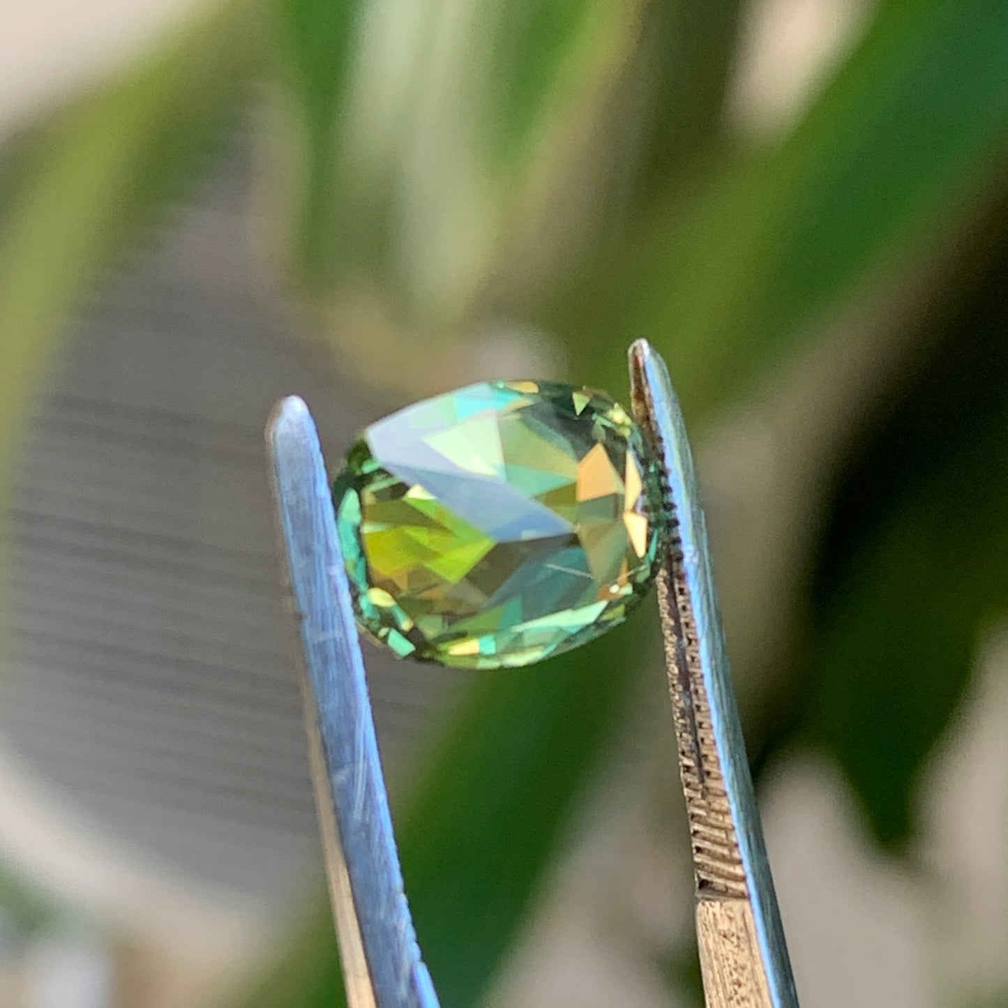 2.62ct cushion cut Parti sapphire - australian unheated