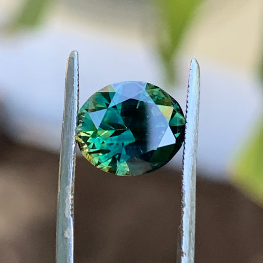 2.55 Teal Oval Australian Sapphire - unheated