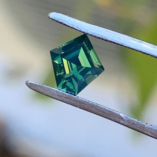 .96pt Blue Freeform Australian Sapphire - opalescent unheated