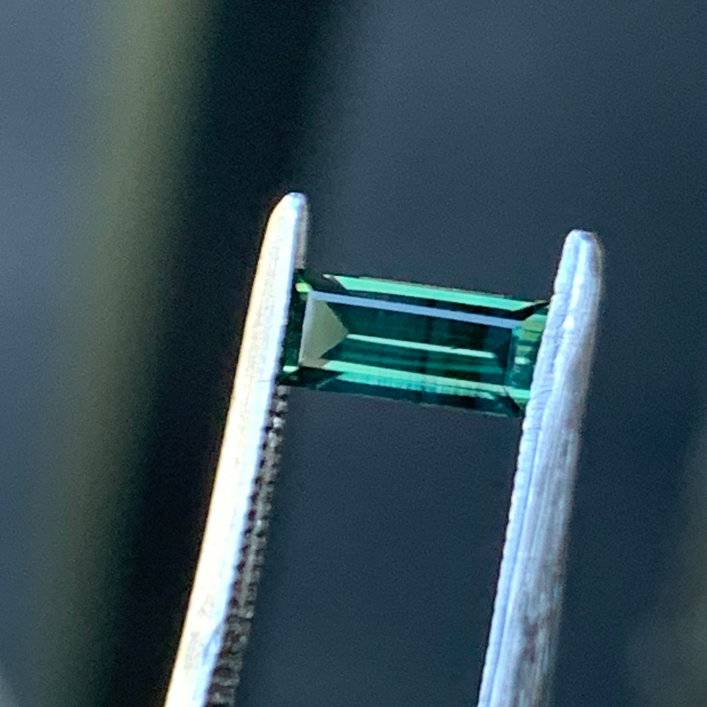 .51pt Teal Emerald cut Australian Sapphire - unheated