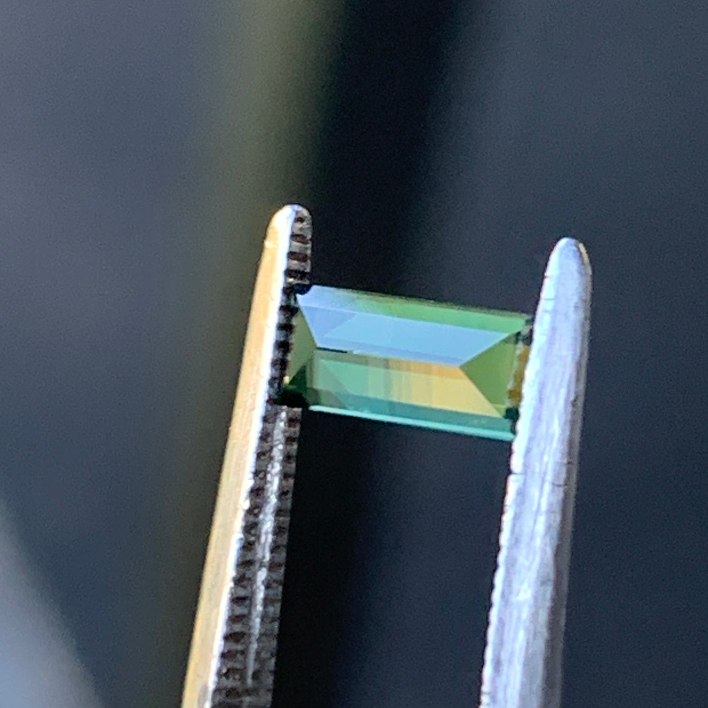 .51pt Teal Emerald cut Australian Sapphire - unheated
