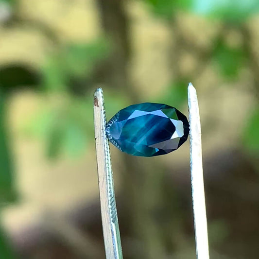 1.26ct Oval Blue Sapphire